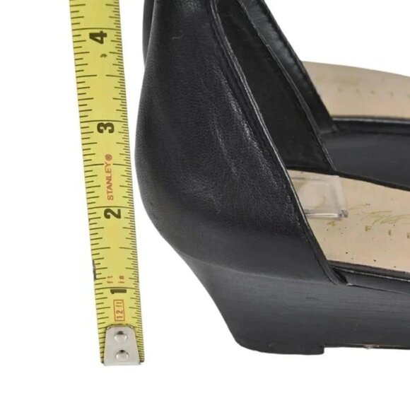 Lord and Taylor 424  Fifth Chandra Leather Sandals Animal Print Women’s Size 7.5 - Picture 3 of 13